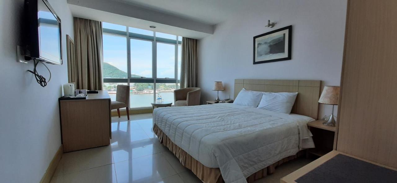 River Hotel Ha Tien Bagian luar foto