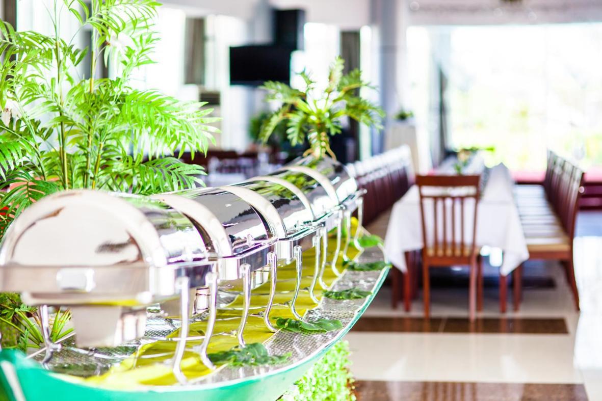 River Hotel Ha Tien Bagian luar foto