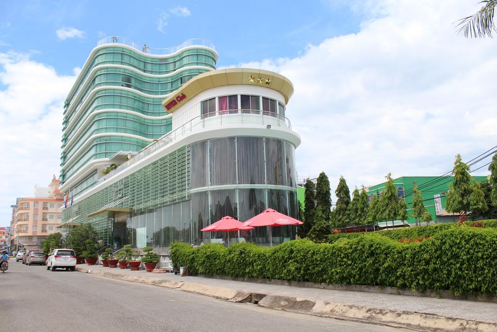 River Hotel Ha Tien Bagian luar foto