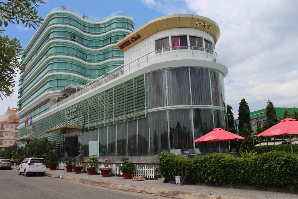 River Hotel Ha Tien Bagian luar foto